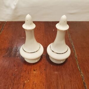 Lenox porcelain salt and pepper shakers
